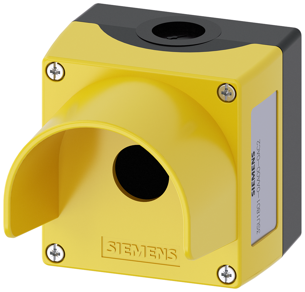 Gehäuse für Befehlsgeräte, 22 mm, rund 3SU1801-0AA00-0AC2