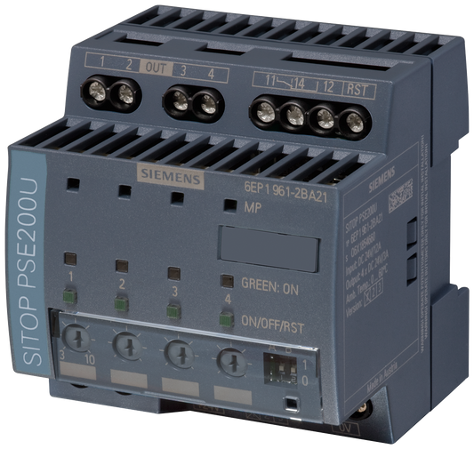 SITOP PSE200U Selektivitaetsmodul 4 x 10A 6EP1961-2BA21